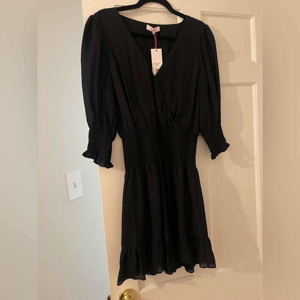 Parker Navy Blue Mini Dress NWT